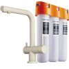 Смеситель для кухни Omoikiri Nagano P + Pure Drop Lite с фильтром Ваниль 4044.8028P