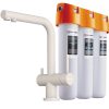 Смеситель для кухни Omoikiri Nagano P + Pure Drop Lite с фильтром Пастила 4216.8028P
