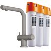 Смеситель для кухни Omoikiri Nagano P + Pure Drop Lite с фильтром Серый матовый 4219.8028P