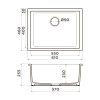 Мойка кухонная Omoikiri Okinoshima 61 Красный глянцевый 4911262 — изображение 3
