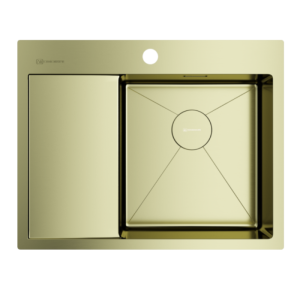 Мойка кухонная Omoikiri Akisame 65 правая Золото светлое 4973084