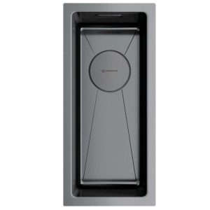 Мойка кухонная Omoikiri Taki 20 Вороненая сталь 4973105