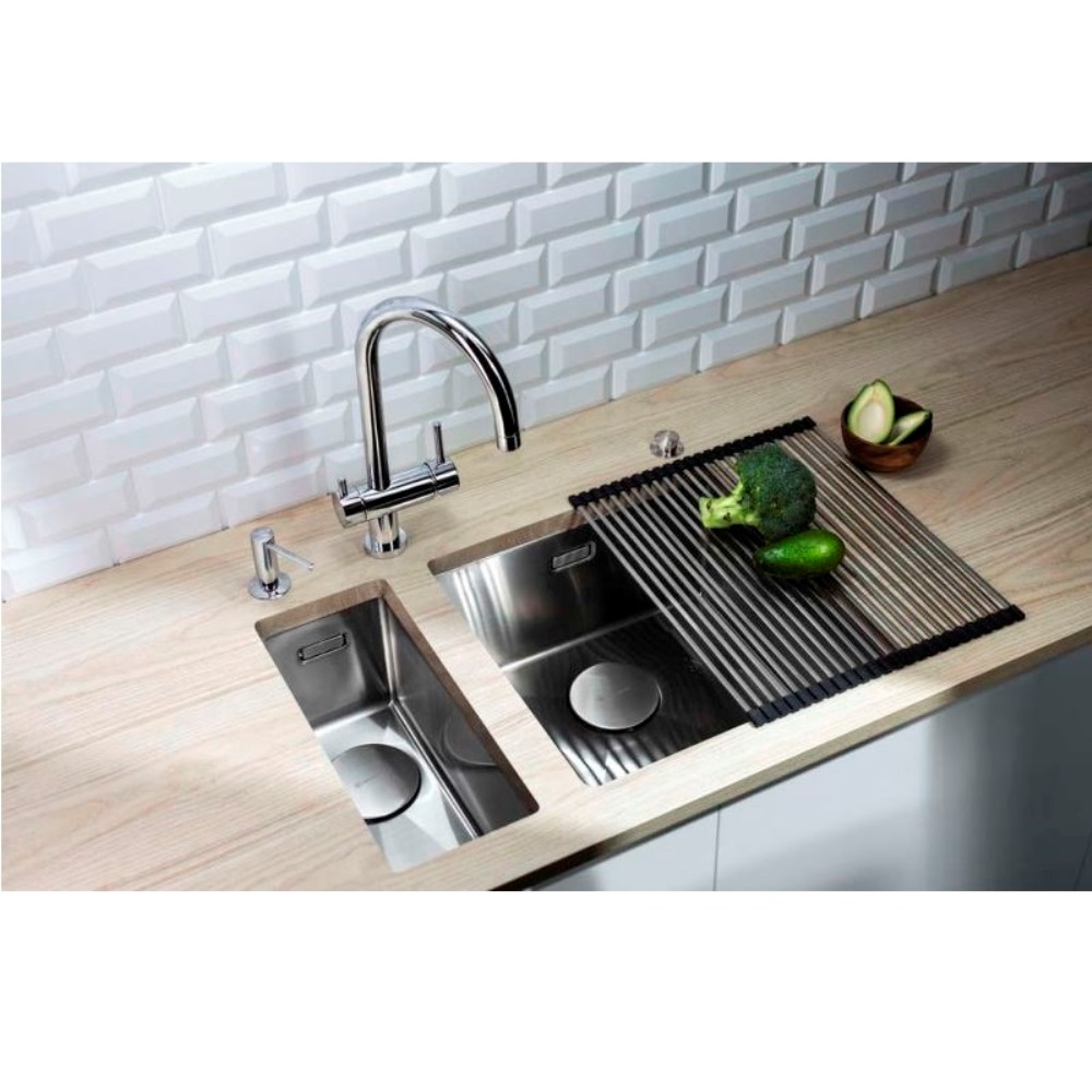 Мойка кухонная Omoikiri Taki 20 Вороненая сталь 4973105 — изображение 3