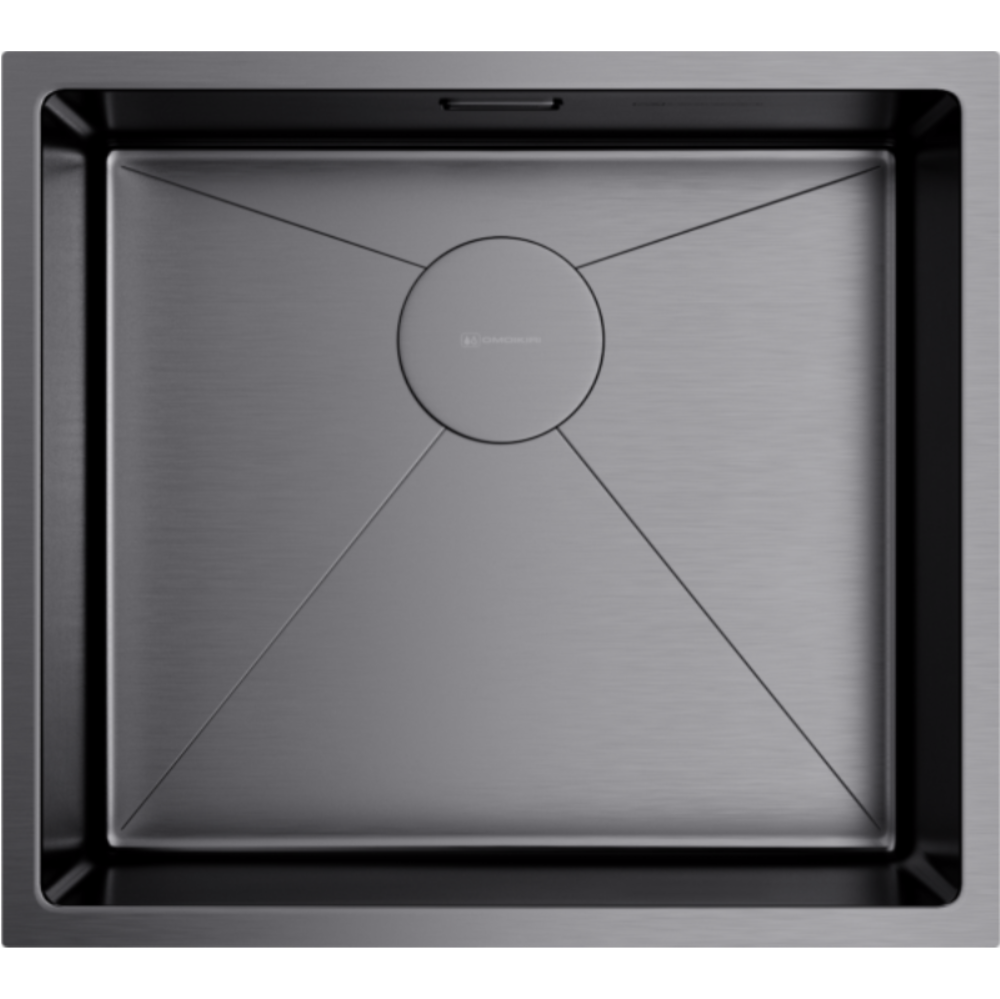 Мойка кухонная Omoikiri Taki 49 Вороненая сталь 4973524