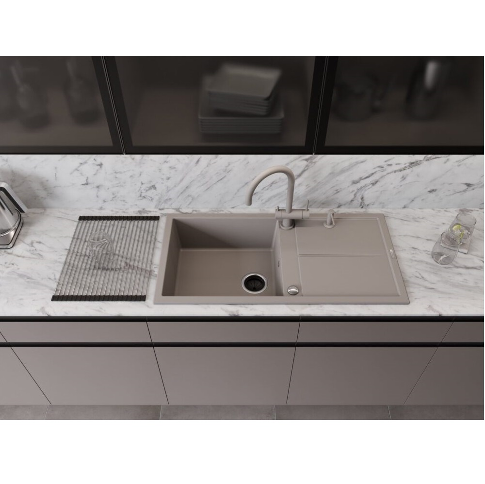 Дозатор встраиваемый Omoikiri OM-02-P Серый матовый 4975036 — изображение 2