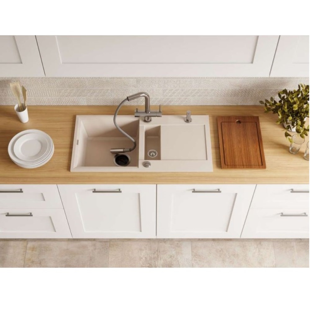 Мойка кухонная Omoikiri Sakaime 86 Черный матовый 4993117 — изображение 2