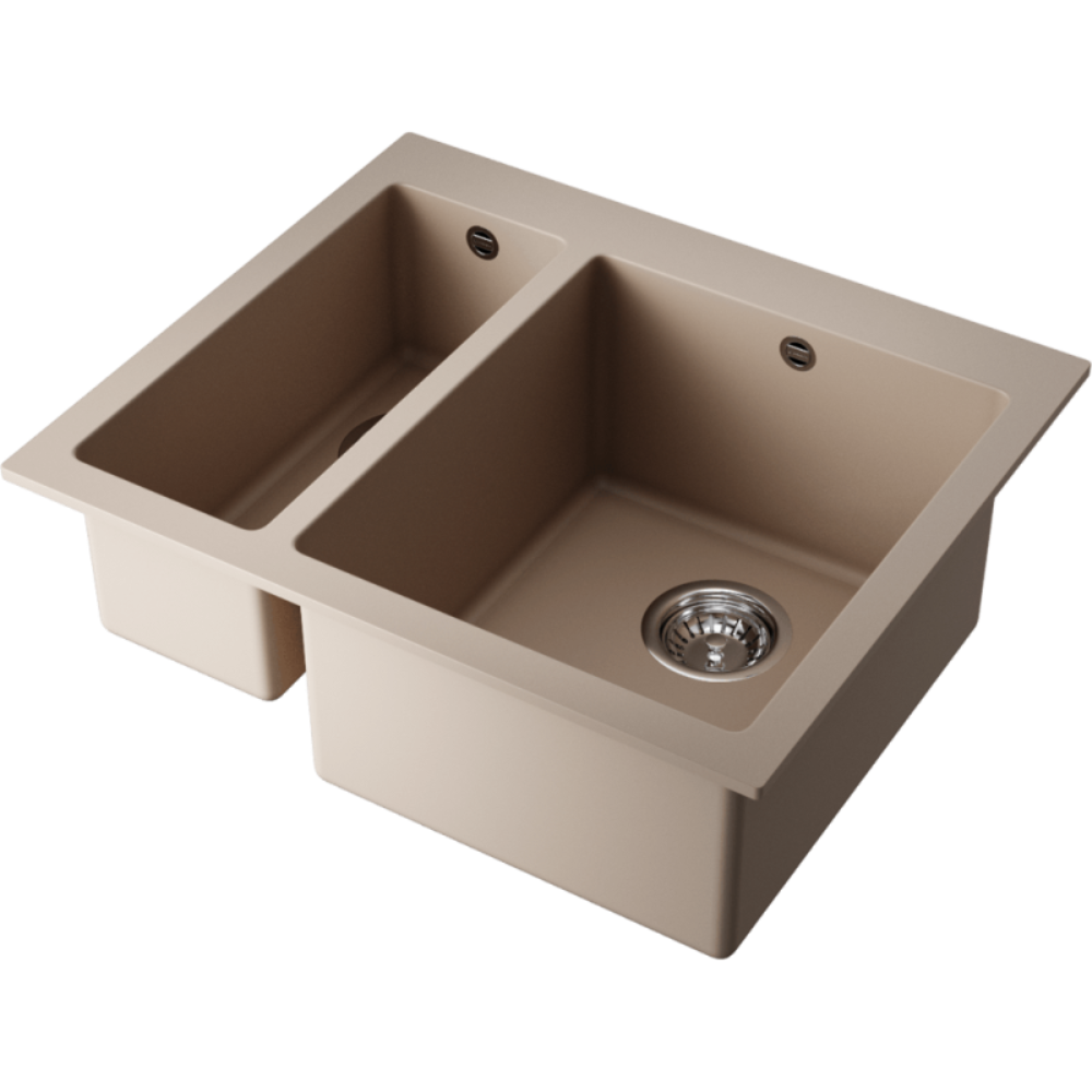 Мойка кухонная Omoikiri Bosen 590 Бежевый 4993151 — изображение 2