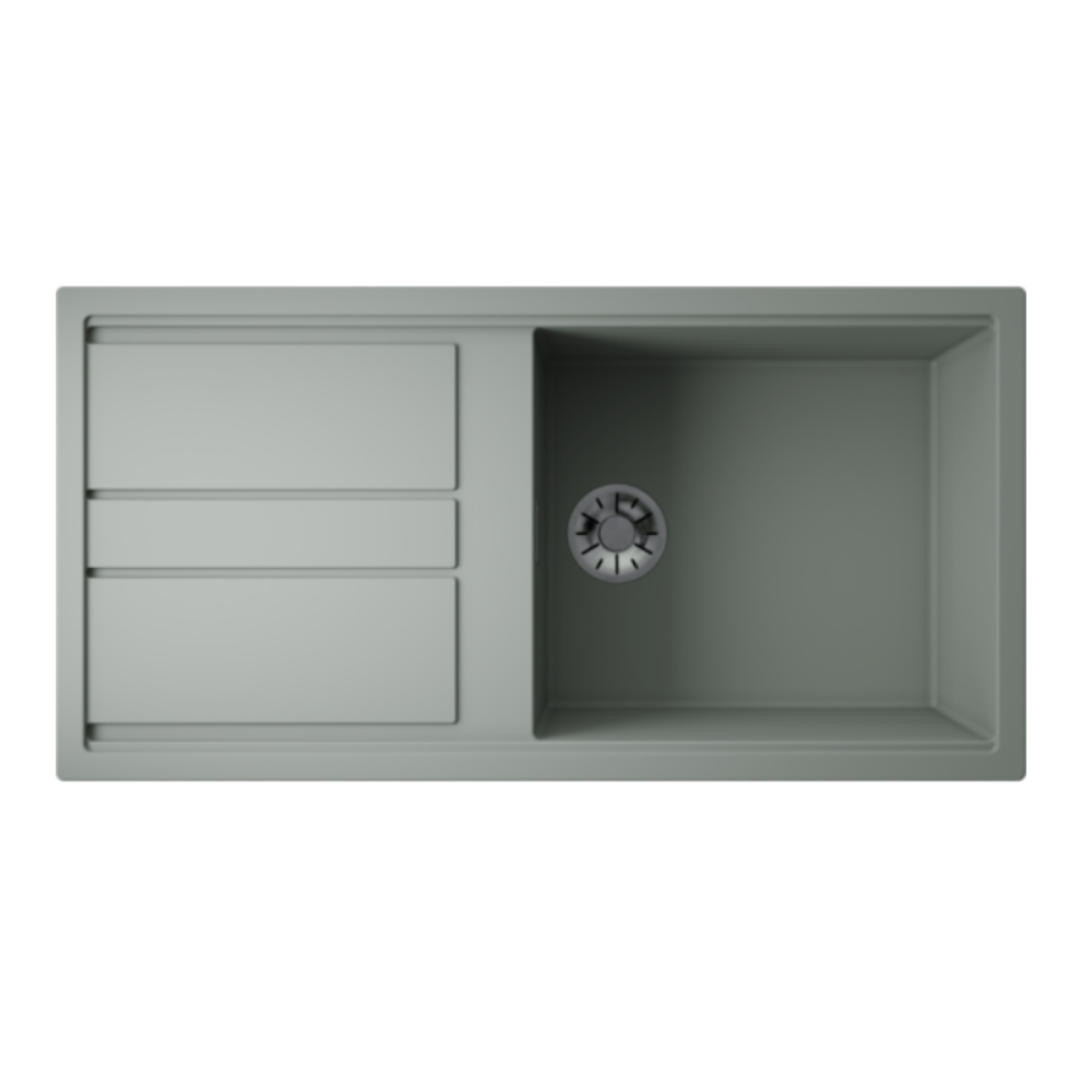 Мойка кухонная Omoikiri Kitagawa 100 Зелено-серый 4993251
