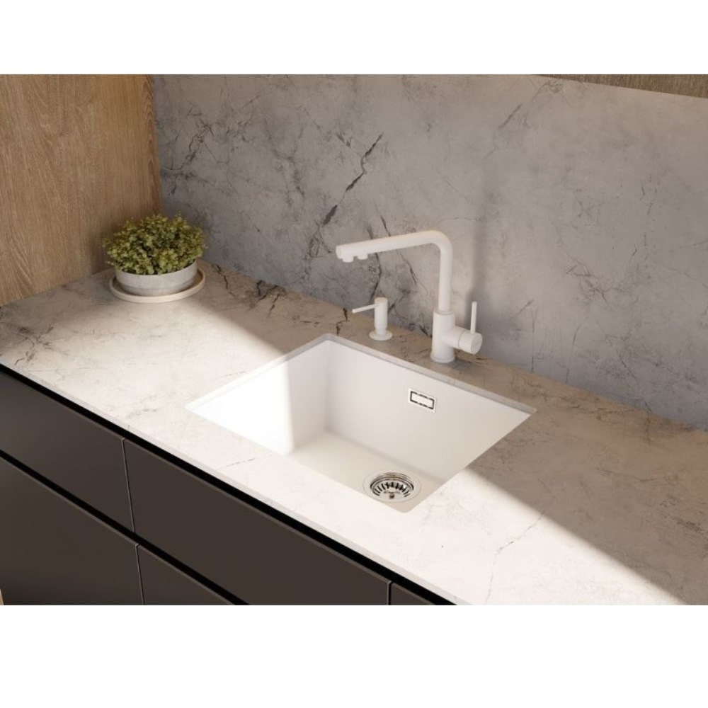 Мойка кухонная Omoikiri Yamakawa 56 Черный матовый 4993428 — изображение 3