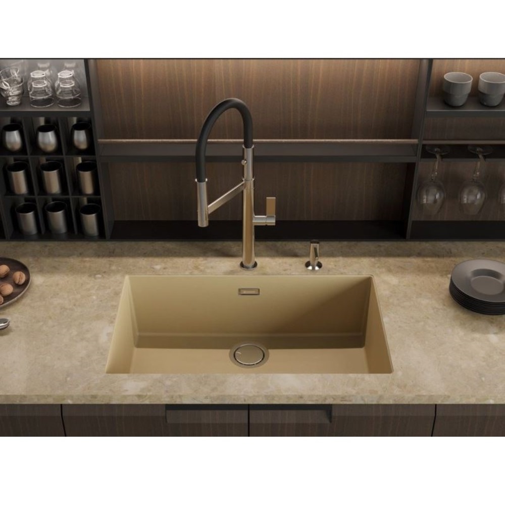 Мойка кухонная Omoikiri Yamakawa 76 Черный матовый 4993437 — изображение 3