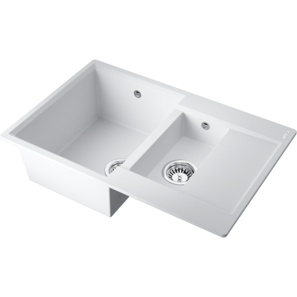 Мойка кухонная Omoikiri Daisen 78 Белый матовый 4993530 — изображение 2