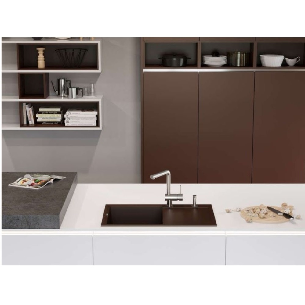 Мойка кухонная Omoikiri Sakaime 79 Серый матовый 4993553 — изображение 3