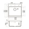 Мойка кухонная Omoikiri Kitagawa 51 Зелено-серый 4993831 — изображение 4