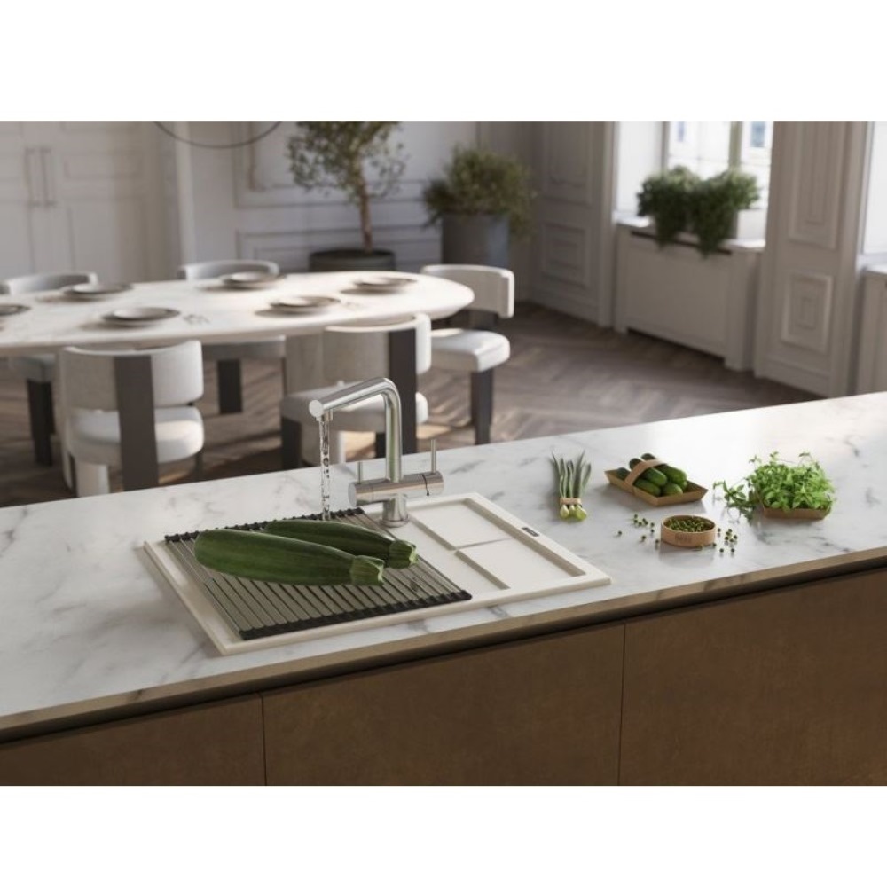 Мойка кухонная Omoikiri Sumi 65 Белый матовый 4993861 — изображение 2