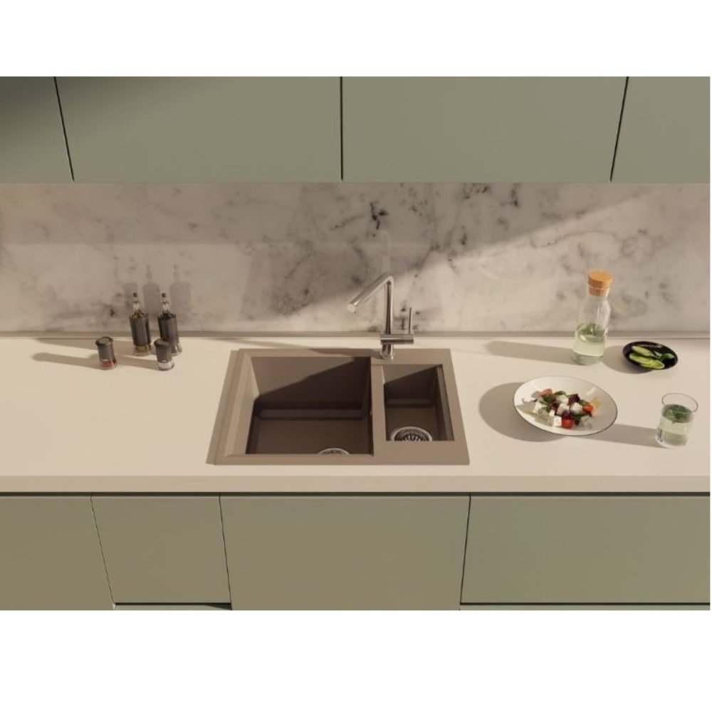 Мойка кухонная Omoikiri Sakaime 60 Шампань 4993913 — изображение 2