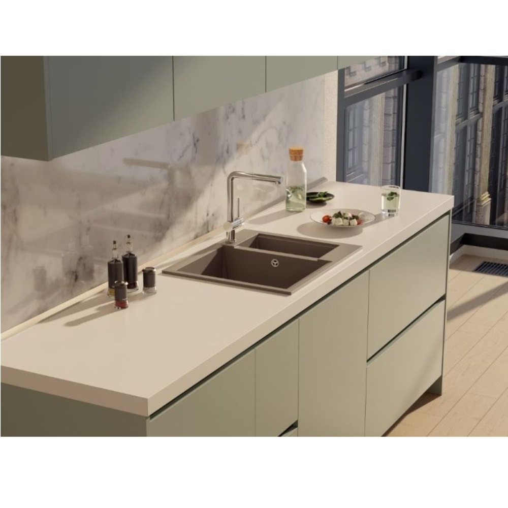 Мойка кухонная Omoikiri Sakaime 60 Шампань 4993913 — изображение 3