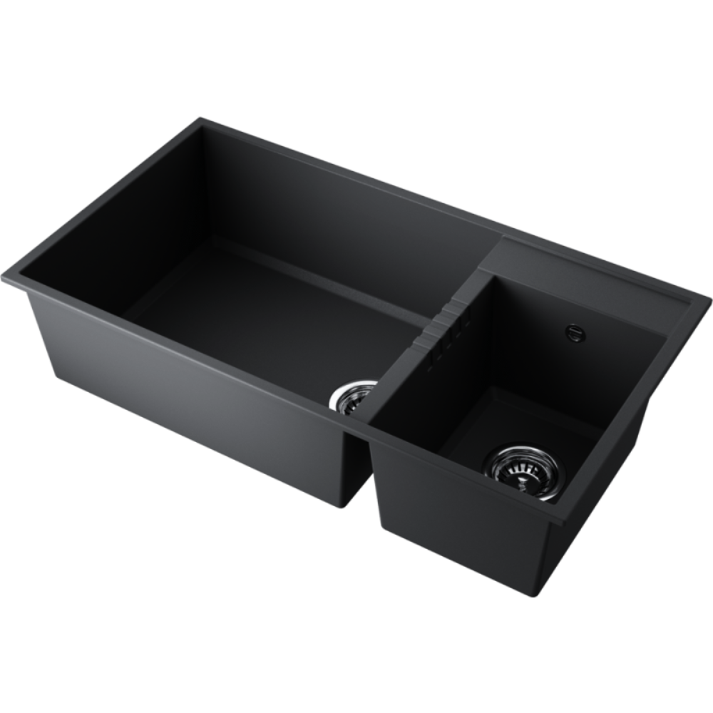 Мойка кухонная Omoikiri Tedori 85 Черный матовый 4993940 — изображение 2