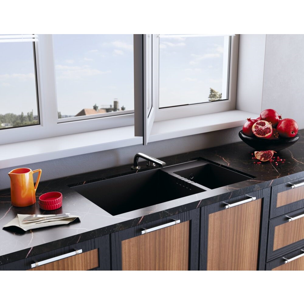 Мойка кухонная Omoikiri Tedori 85 Платина 4993947 — изображение 4