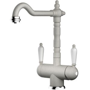 Смеситель для кухни Omoikiri Amagasaki Эверест / Белый 4994072