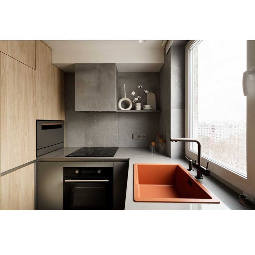 Дозатор встраиваемый Omoikiri OM-02 Вороненая сталь 4995006 — изображение 3