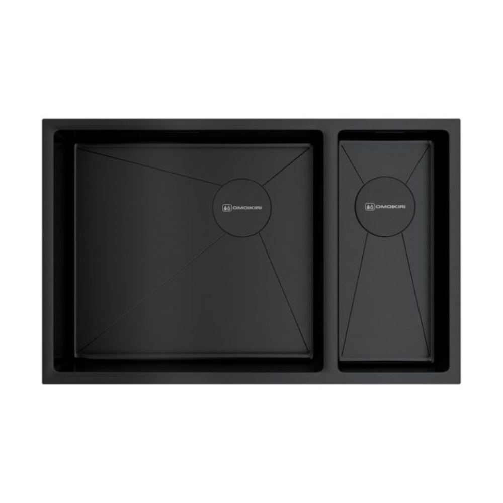 Мойка кухонная Omoikiri Taki Side левая 70 Графит 4997050