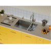 Мойка кухонная Omoikiri Taki Side левая 70 Золото светлое 4997051 — изображение 3