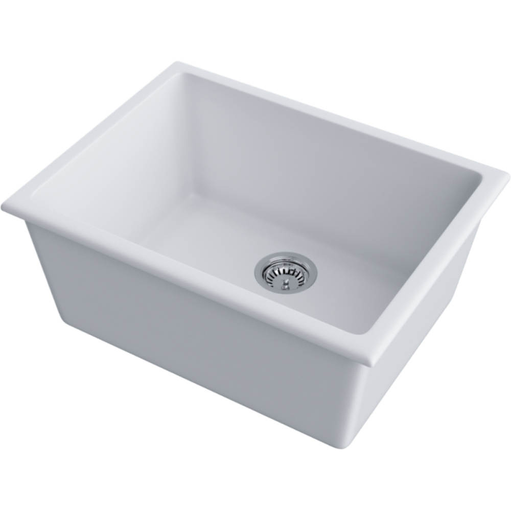 Мойка кухонная Omoikiri Okinoshima 61 Белый матовый 4997062 — изображение 2