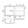 Мойка кухонная Omoikiri Sumi 100 Белый матовый 4997108 — изображение 4