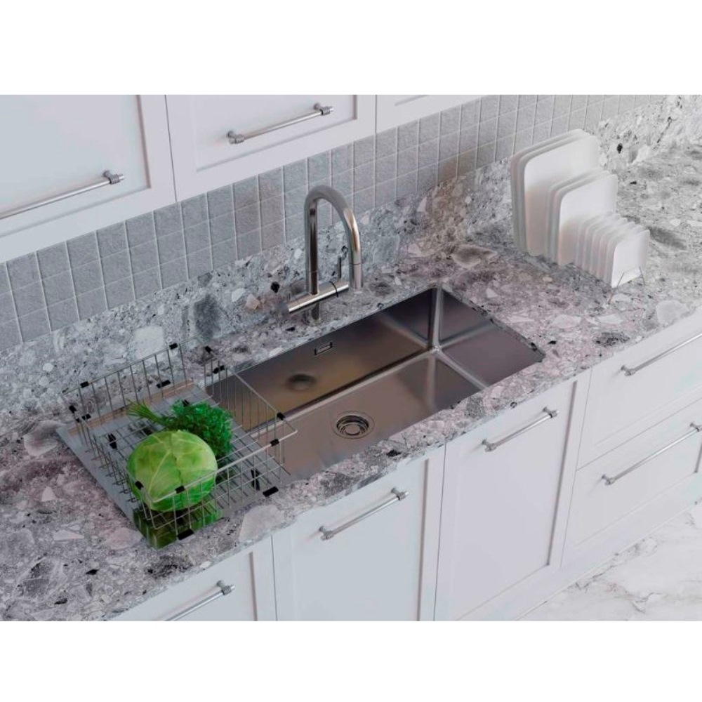 Мойка кухонная Omoikiri Tadzava Ultra 75 Хром 4997119 — изображение 2