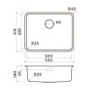 Мойка кухонная Omoikiri Omi Ultra 53 Хром 4997408 — изображение 4