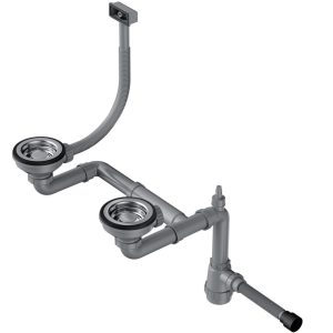 Арматура для полуторачашевых моек Omoikiri WK-1.5-S Сталь 4998039